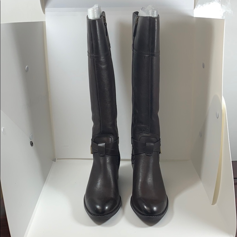 Franco Sarto Womens Lapis Oxford Brown Boot 6.5M